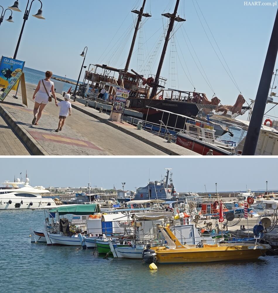 cypr co zobaczyć, port w pafos