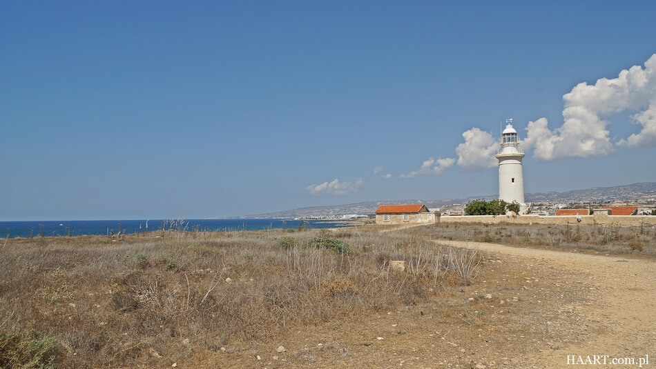 latarnia morska w kato pafos na cyprze