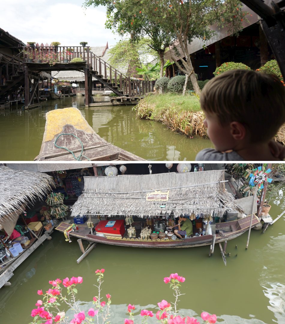 tajlandia, floating market