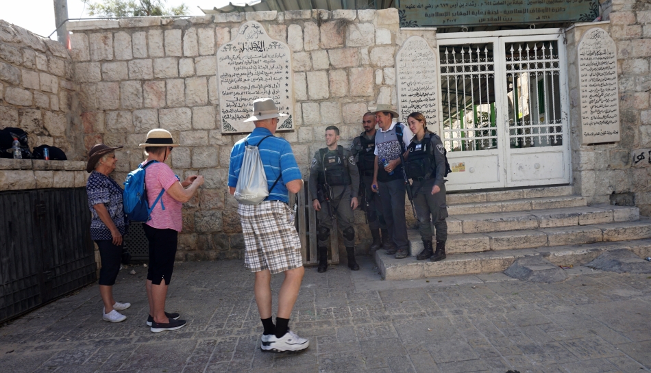 Jerozolima Turyści i wojsko