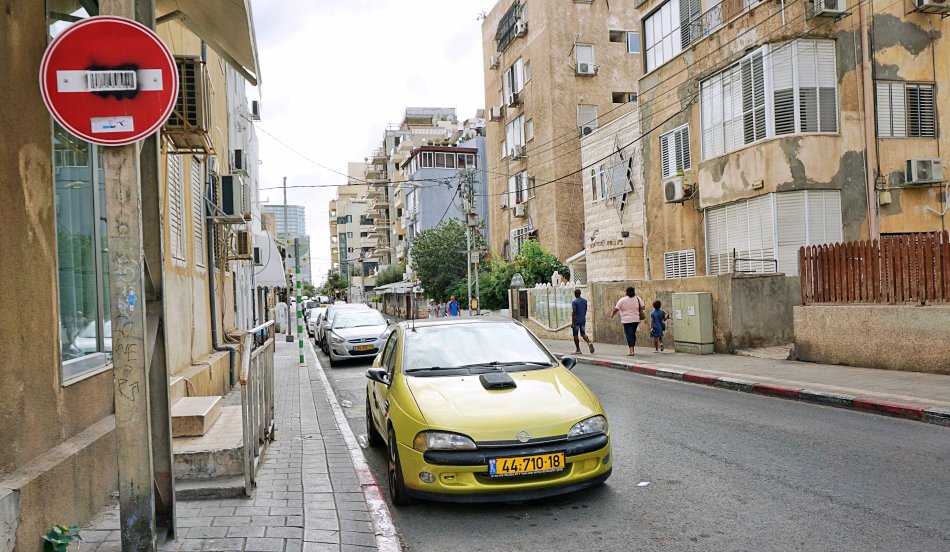 tel aviv jaffa izrael boczna ulica