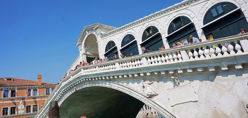 zabytki wenecji wenecja włochy most rialto ponte di rialto