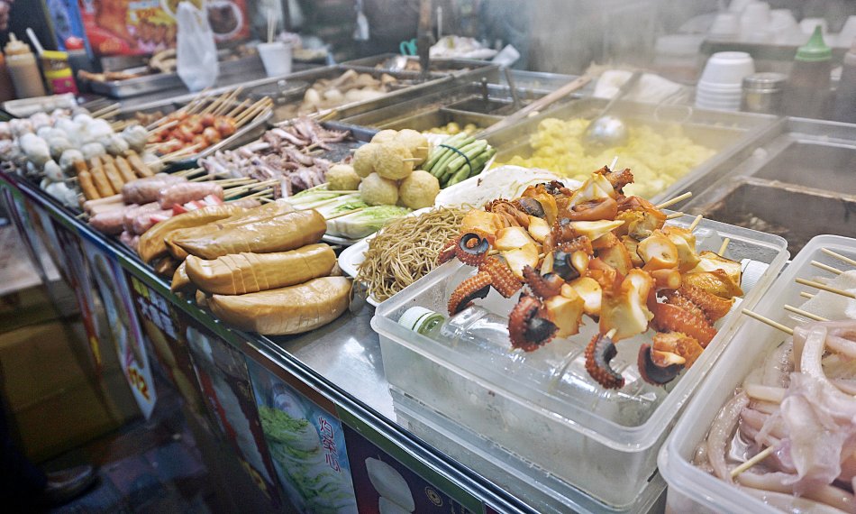 street food w hongkongu