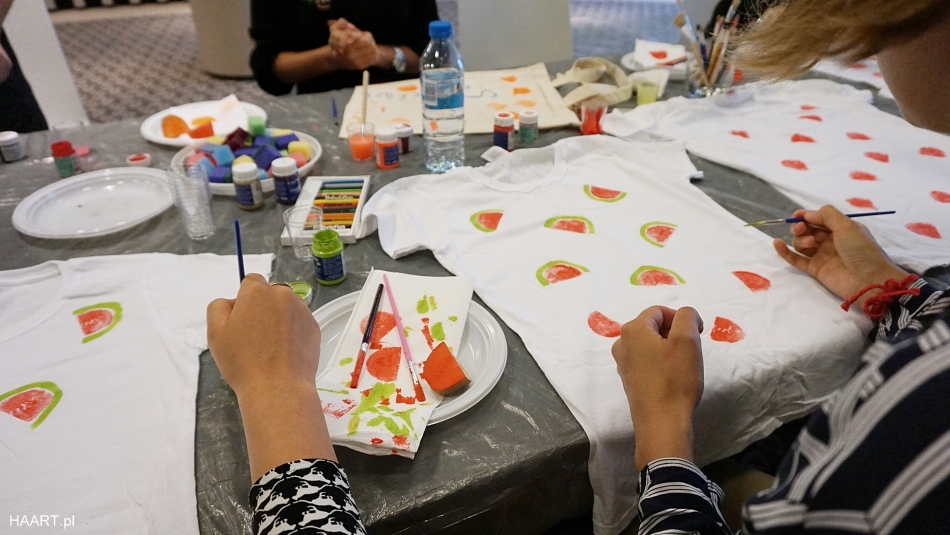 Warsztaty DIY koszulka z arbuzami