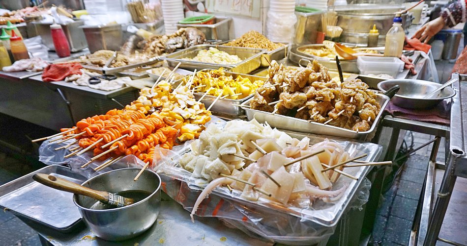 hong kong street food, owoce morza