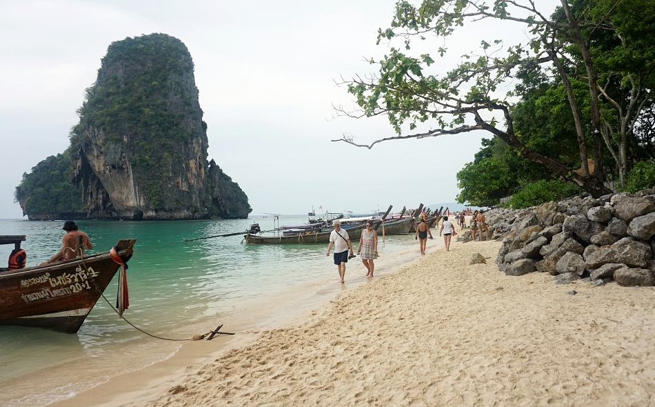 plaża phra nang, krabi, tajlandia