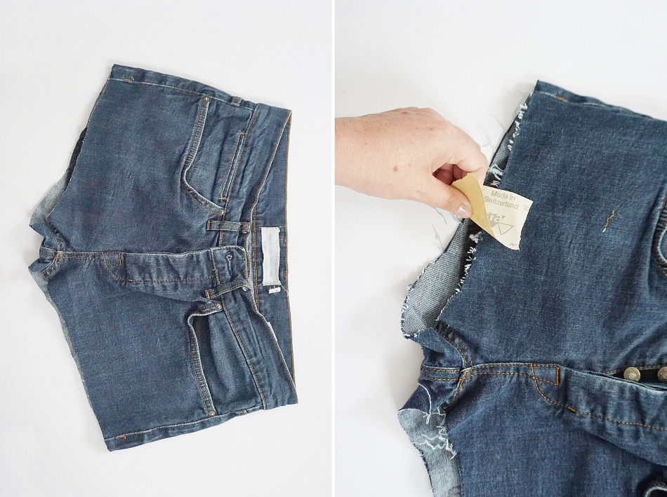 Przerabianie jeansów na szorty