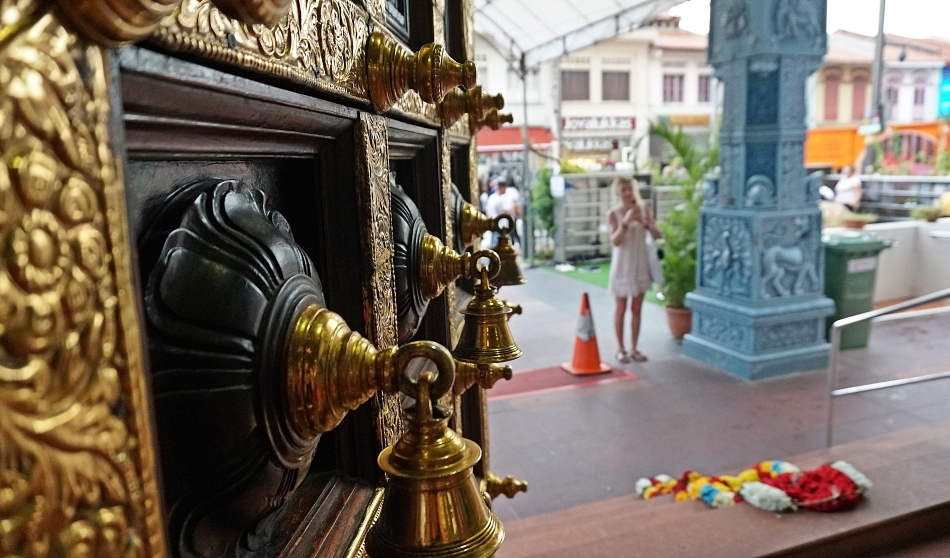 Wejście do świątyni Sri Veeramakalimman 