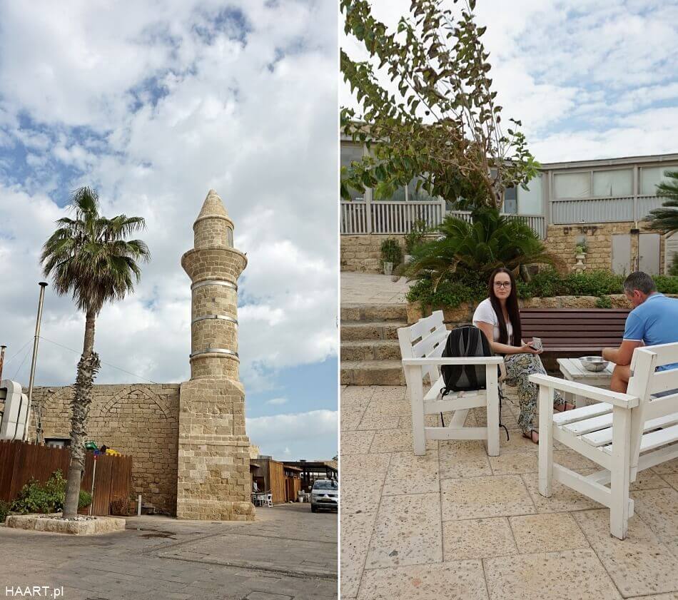 Meczet w Cezarea nadmorska izrael północny