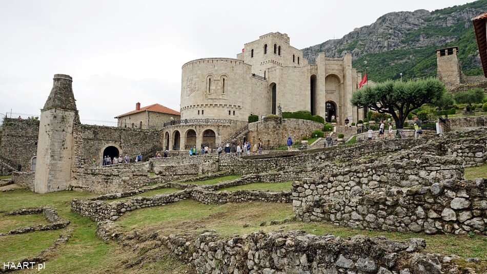 Zamek w Kruje Albania