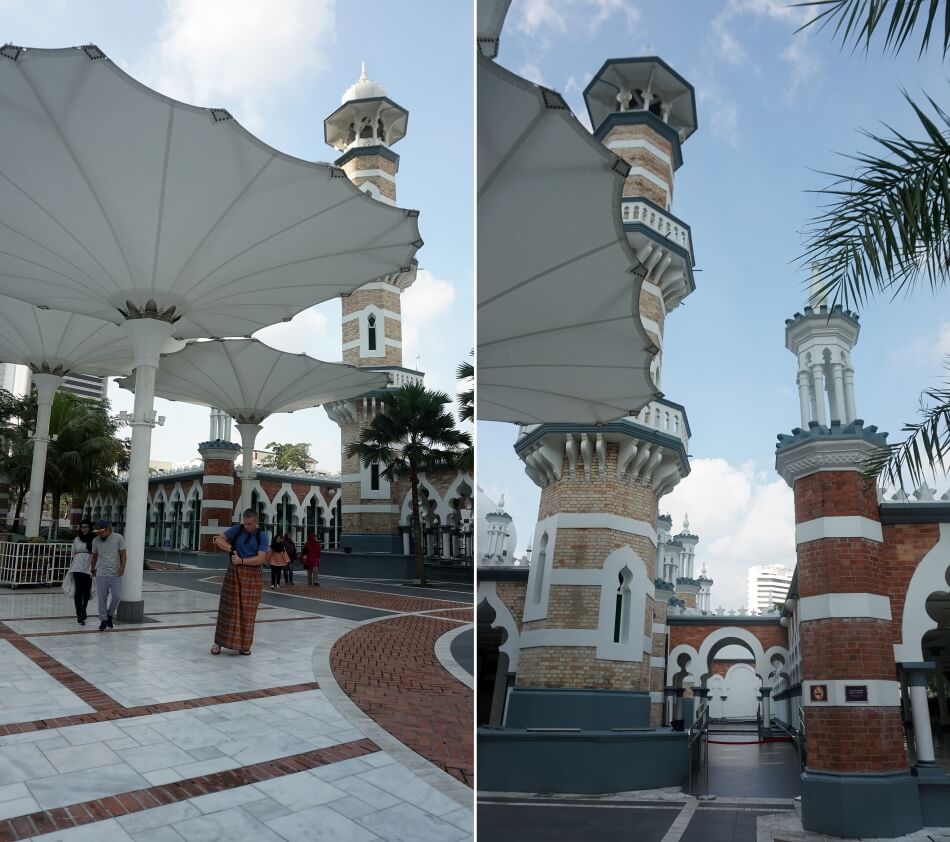 Meczet Jamek architektura