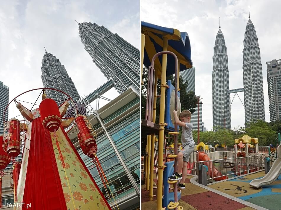 petronas towers plac zabaw dla dzieci