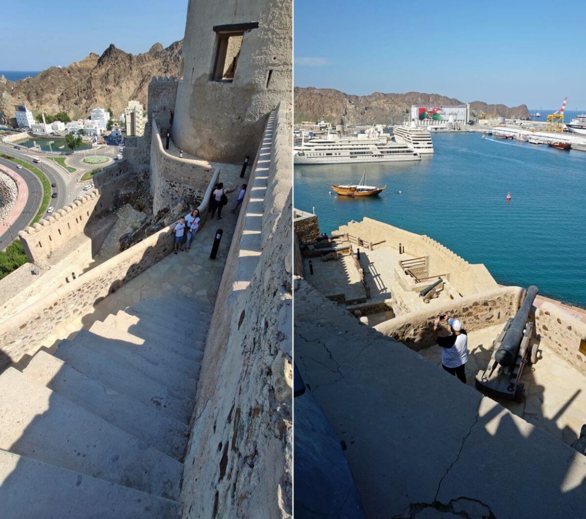 Fort Mutrah w Omanie