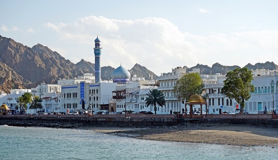 Mutrah Corniche w Omanie