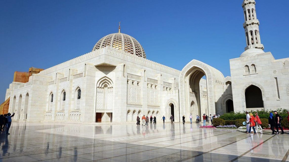 sultan Qaboos Grand Mosque Oman Muscat