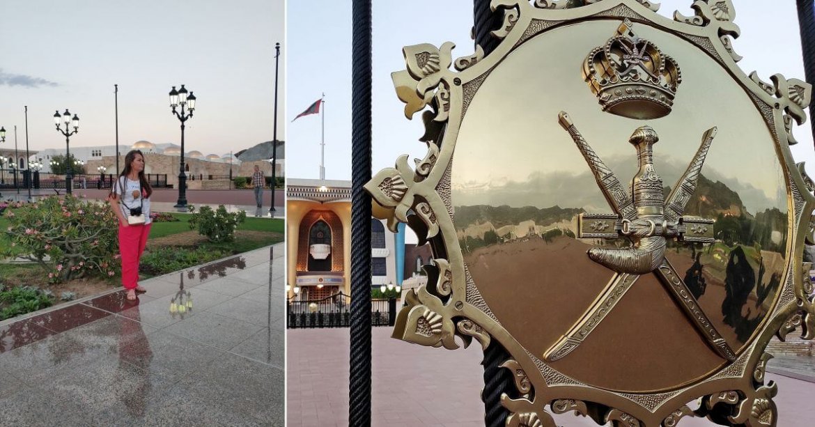Pałac Al Alam w Muskacie w Omanie