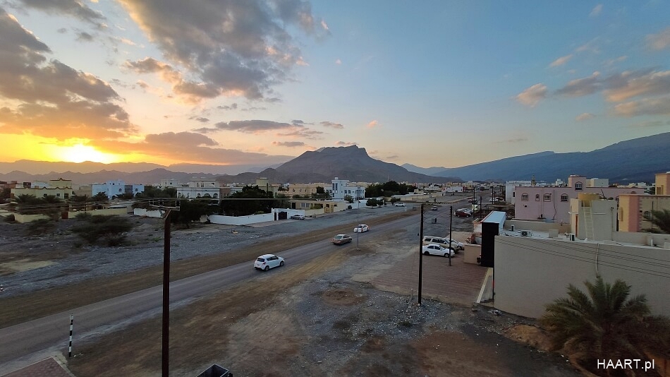 Miasto w górach Oman