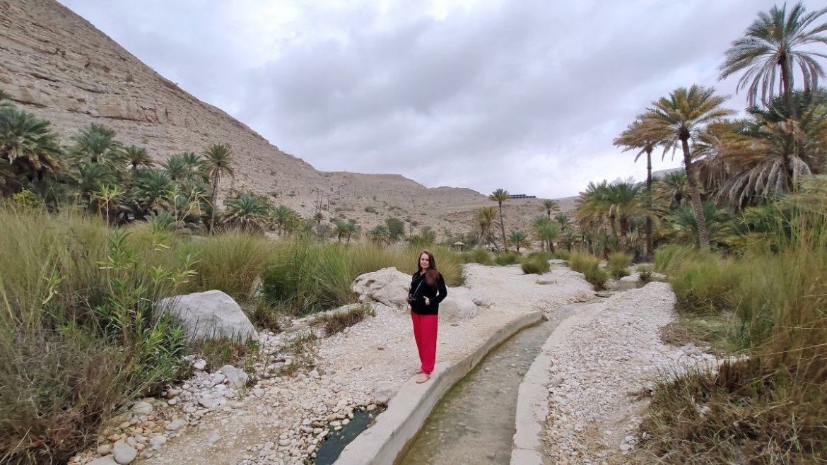 Wadi Bani Khalid w Omanie