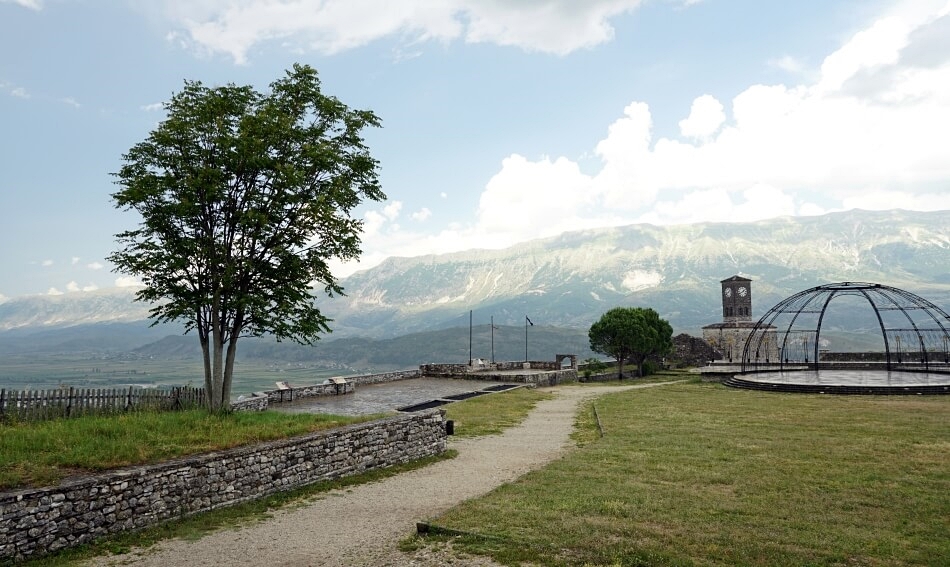 Gjirokaster zamek w Albanii