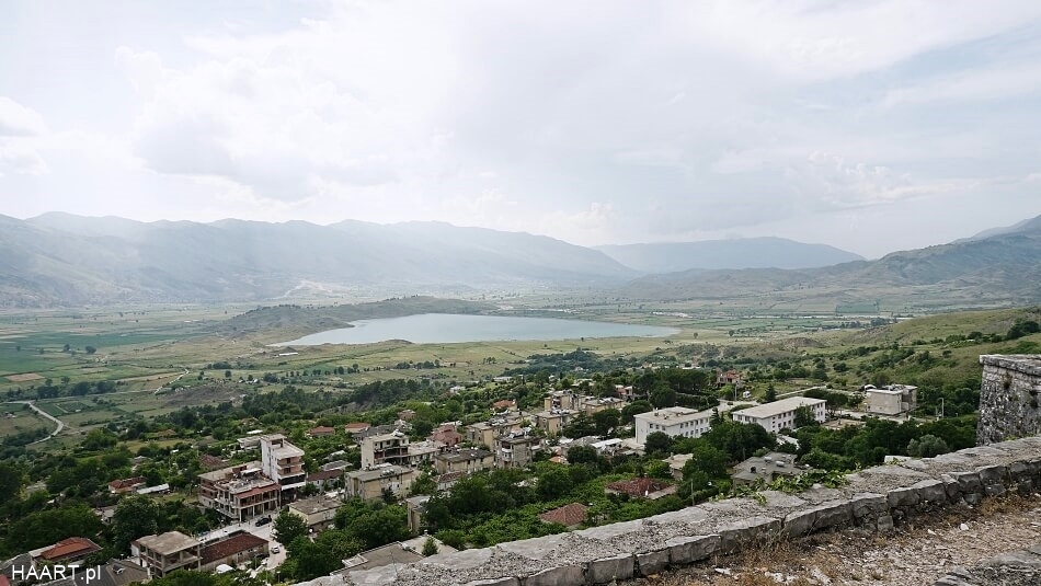 Panorama Libohova w Albanii