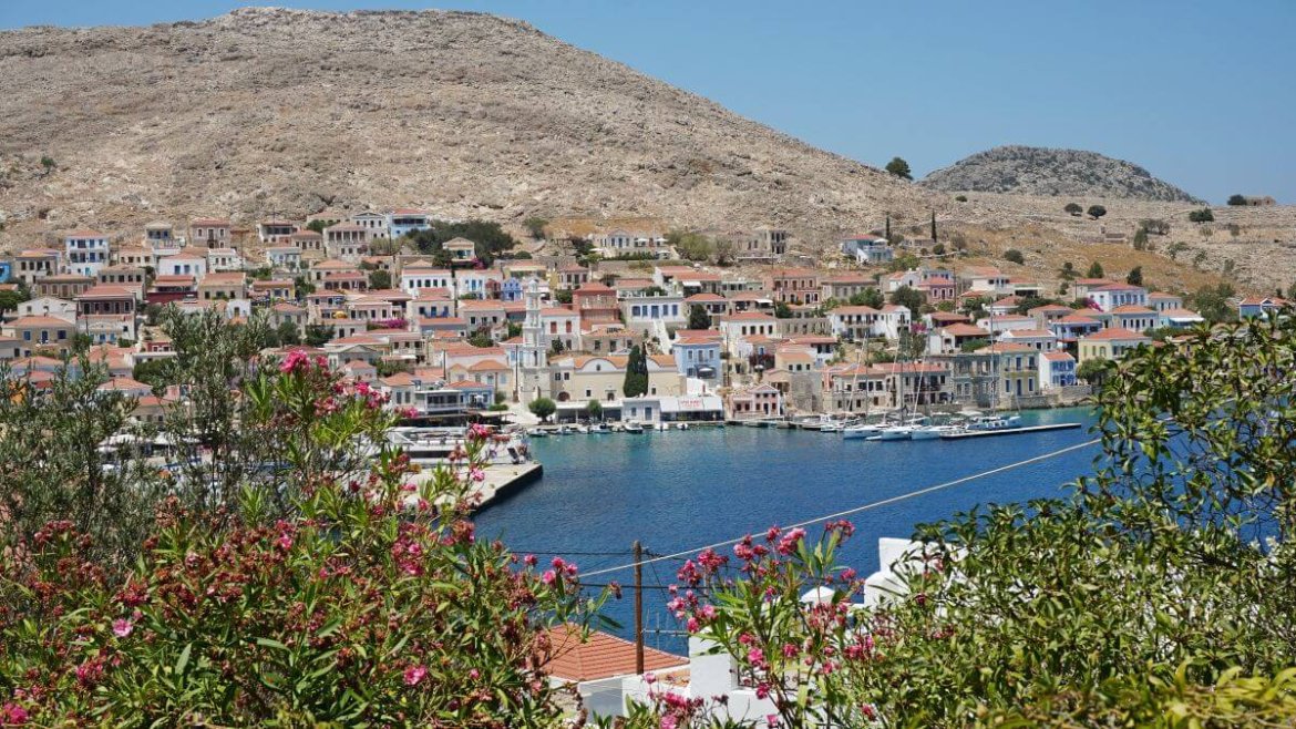 Chalki grecka wyspa