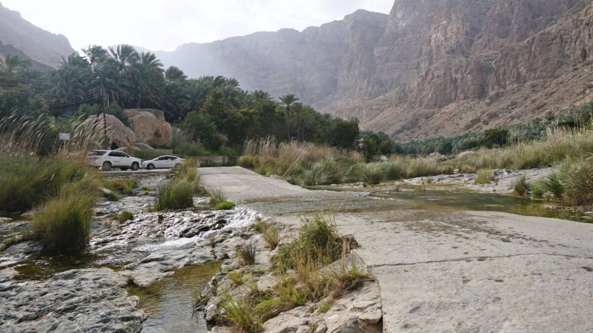 Wadi Tiwi w Omanie