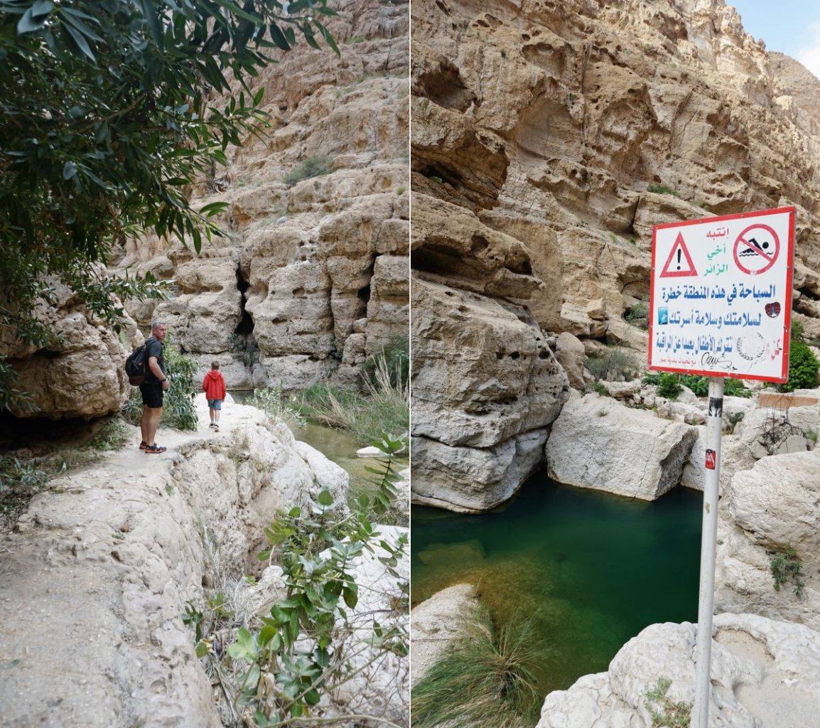 Wadi shab w Omanie