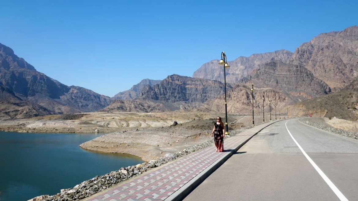 Tama w Omanie Wadi Dayqah Dam