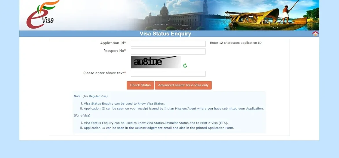 sprawdzanie statusu aplikacji wizowej do indii online