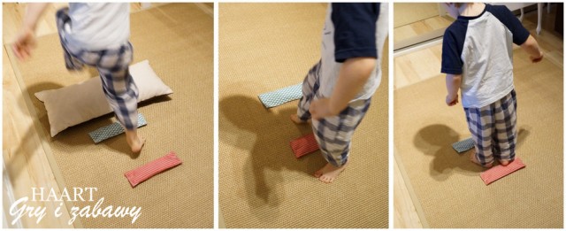 woreczki do ćwiczeń z dzieckiem korekcyjne diy