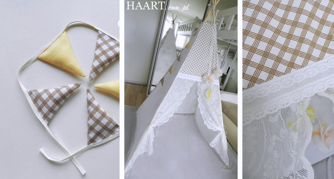romantyczne tipi vintage, photoemotions, jak zrobić, szycie, zabawka dla dziecka, namiot, zrób to sam, rękodzieło - haart.pl blog diy zrób to sam