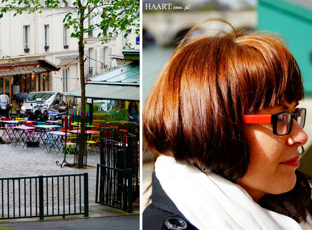 Paryż Montmartre, haart hanna kozłowska