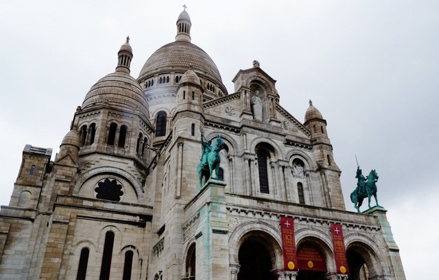 Paryż Montmartre, bazylika sacre coeur