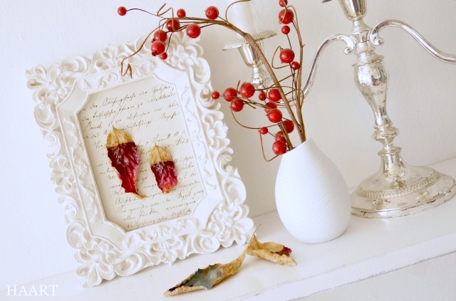 malowanie liści, liście, dekoracja - haart.pl blog diy zrób to sam 5