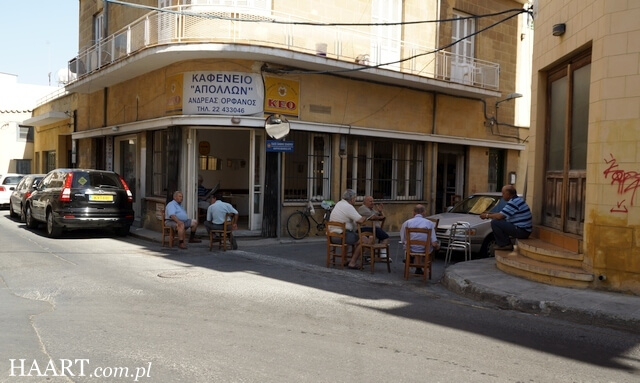 ulice w nikozji na cyprze