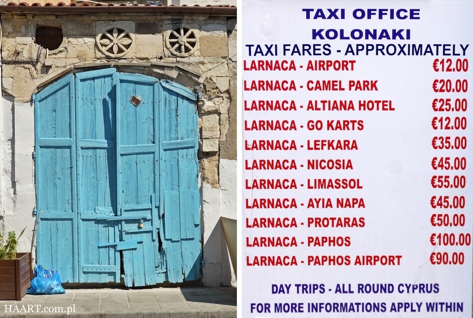 koszty transportu na cyprze