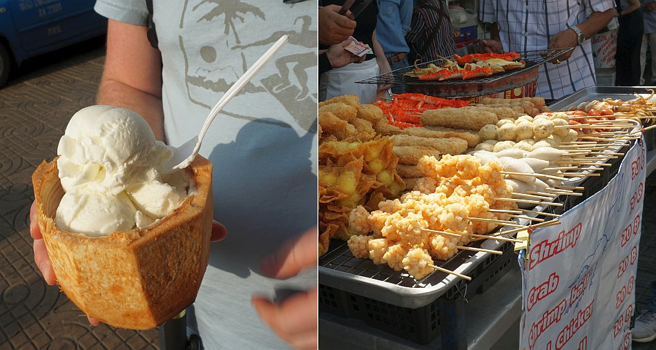 bangkok, street food, lody