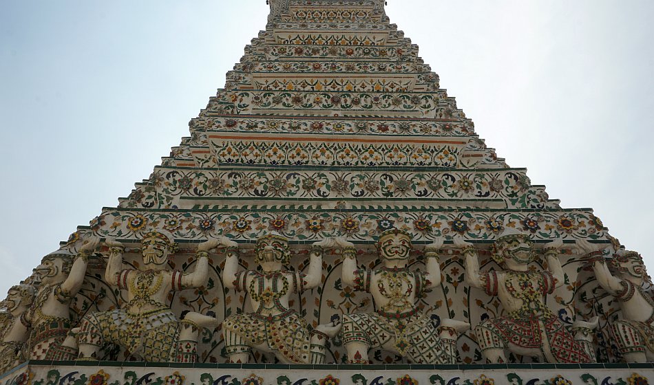 bangkok wat arun, temple of dawn