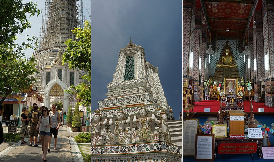 bangkok zabytki wat arun, temple of dawn porady wskazówki ceny