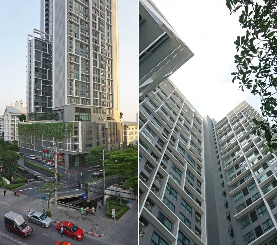 budynek mieszkalny apartamentowiec bangkok wynajem wakacyjny airbnb