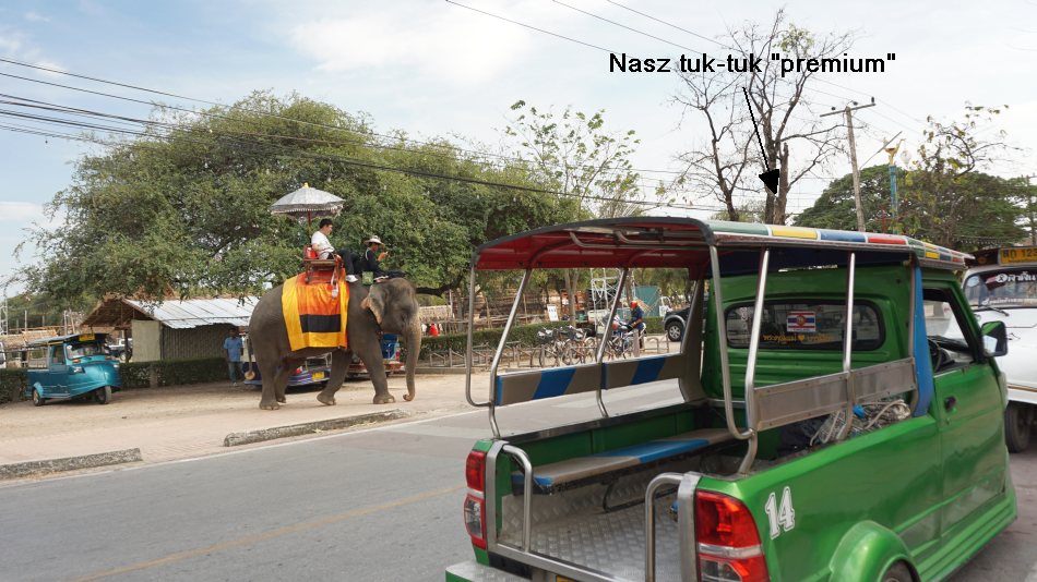 tuktuk w tajlandii, bangkok