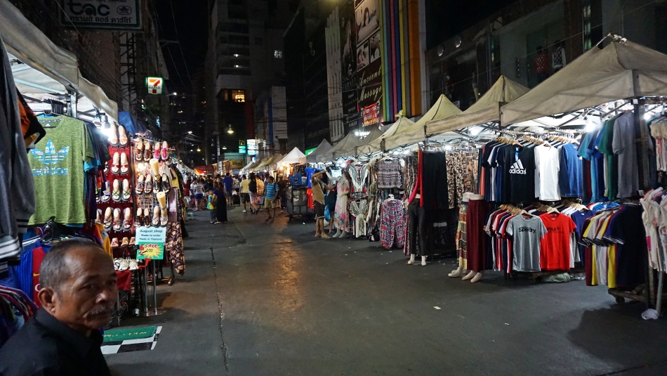 Pratunam Market bazar, targ, tajlandia