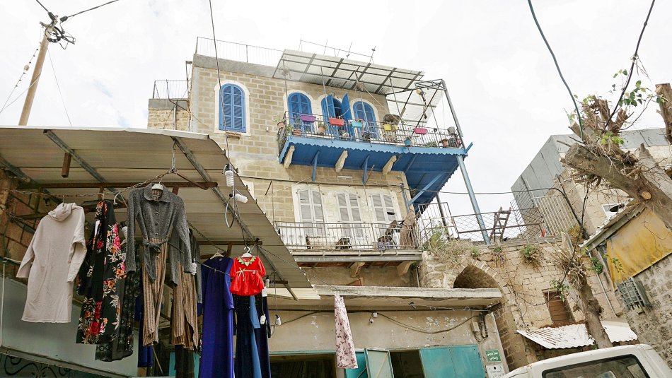 akka izrael bazar podwieszany balkon