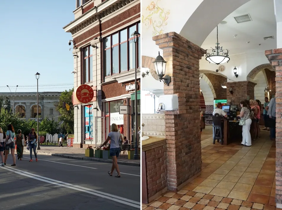 Kijów sieć restauracji Puzata Chata