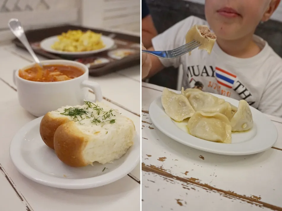 Kijów pierogi w puzata chata