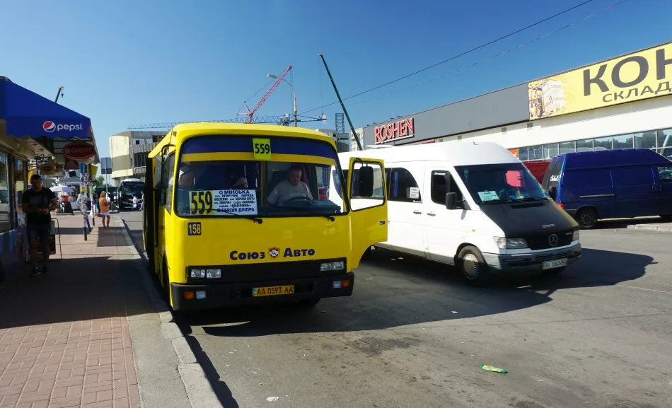 Kijów marszrutka i dworzec autobusowy