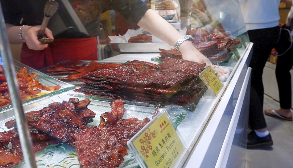 zwiedzanie hong kongu mięsne przekąski wołowina do żucia bakkwa