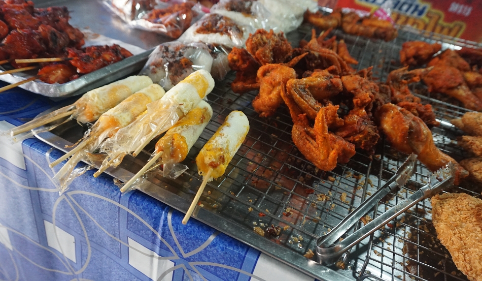 przekąski na gorąco, tajlandia street food
