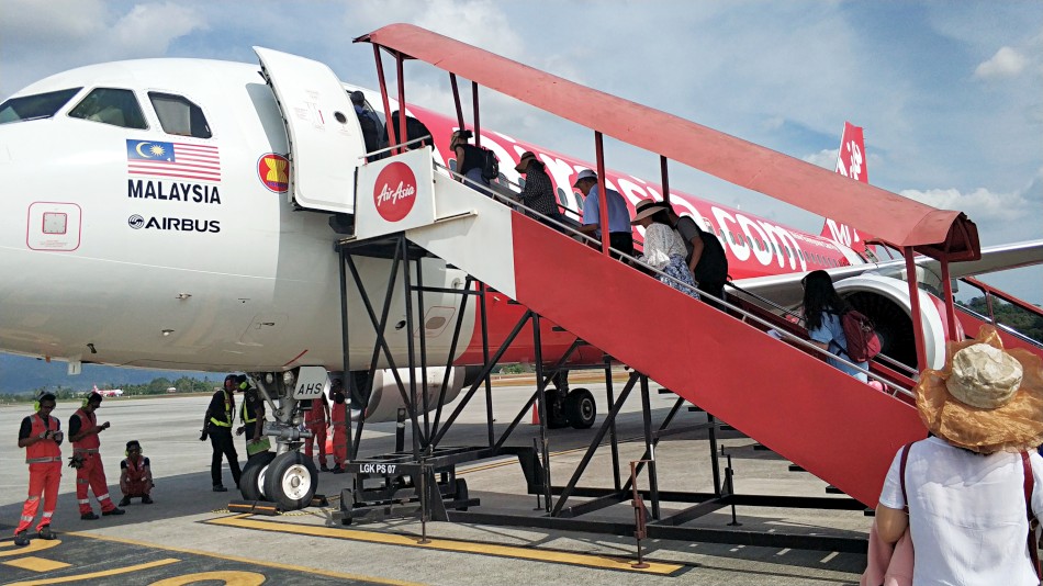 malezja i singapur koszty plan podróży 18 dni airasia samolot langkawi
