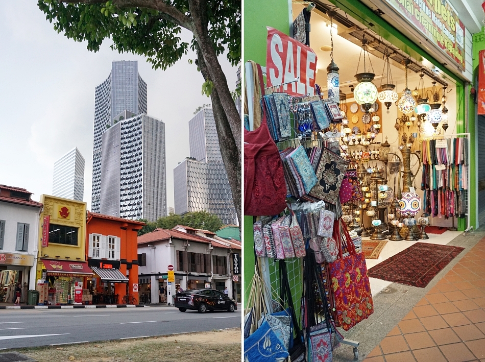 sklepy w arabskiej części Singapuru